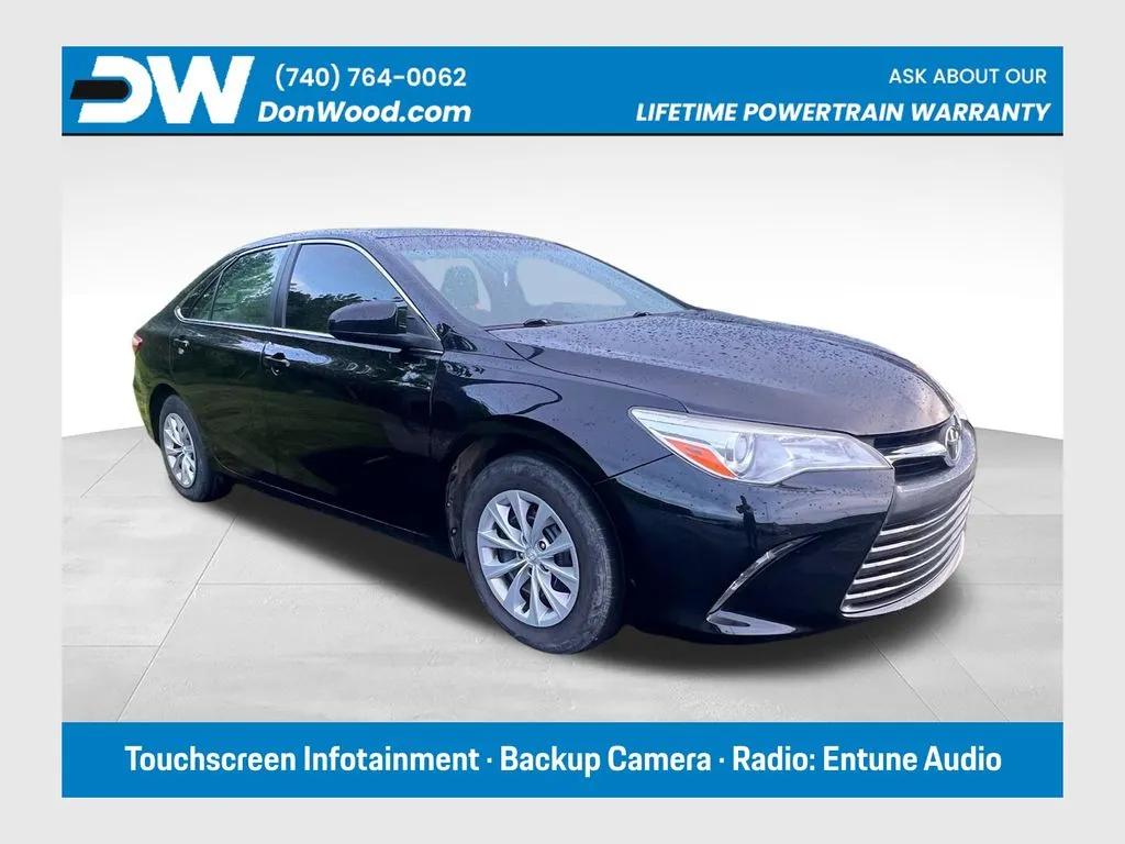 Black 2017 Toyota Camry LE for sale in Athens, OH
