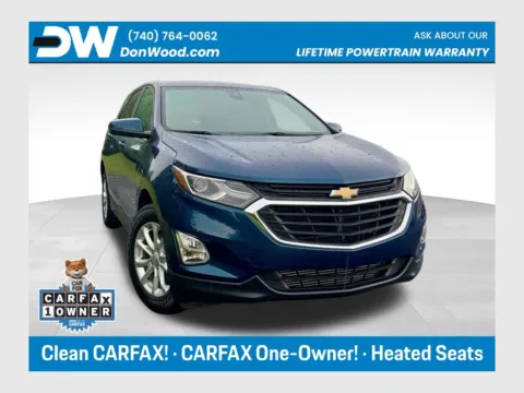 Blue 2021 Chevrolet Equinox LT for sale in Athens, OH