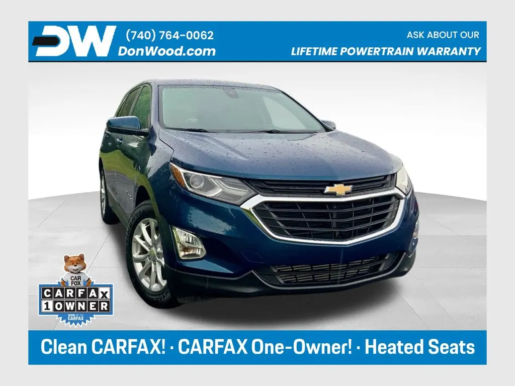 Blue 2021 Chevrolet Equinox LT for sale in Athens, OH