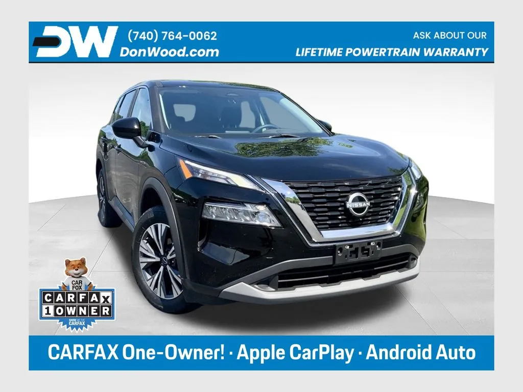 Black 2023 Nissan Rogue SV for sale in Athens, OH