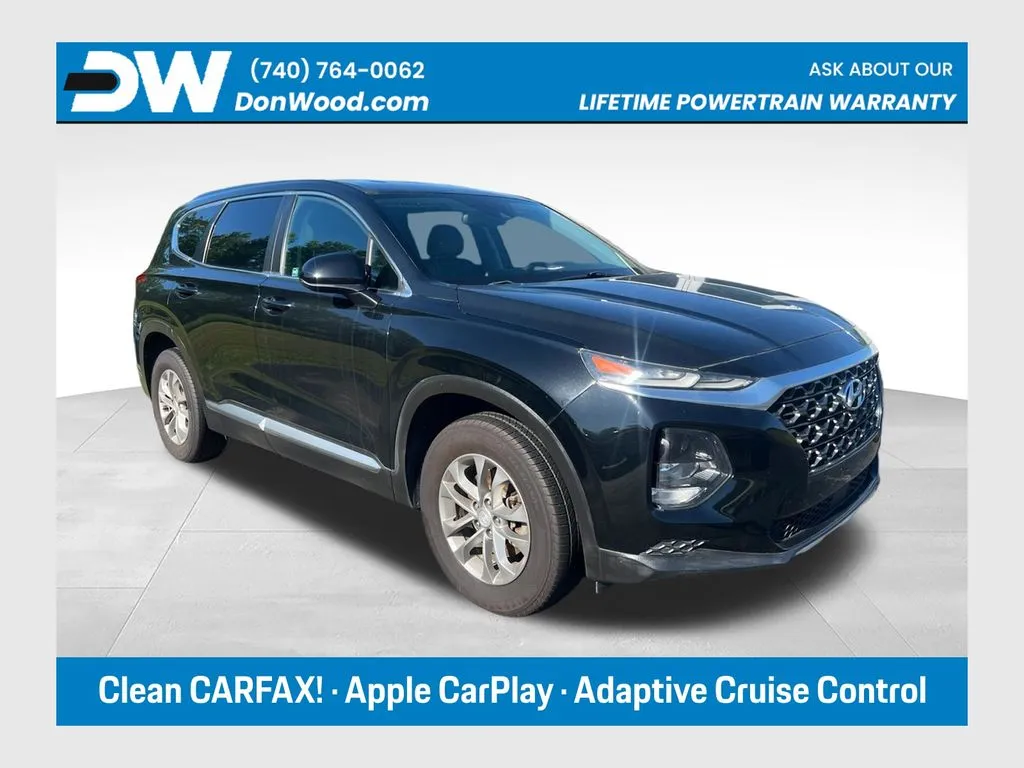 Black 2020 Hyundai Santa Fe SE for sale in Athens, OH