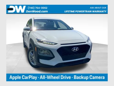 White 2019 Hyundai Kona SE for sale in Athens, OH