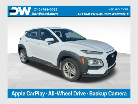 White 2019 Hyundai Kona SE for sale in Athens, OH
