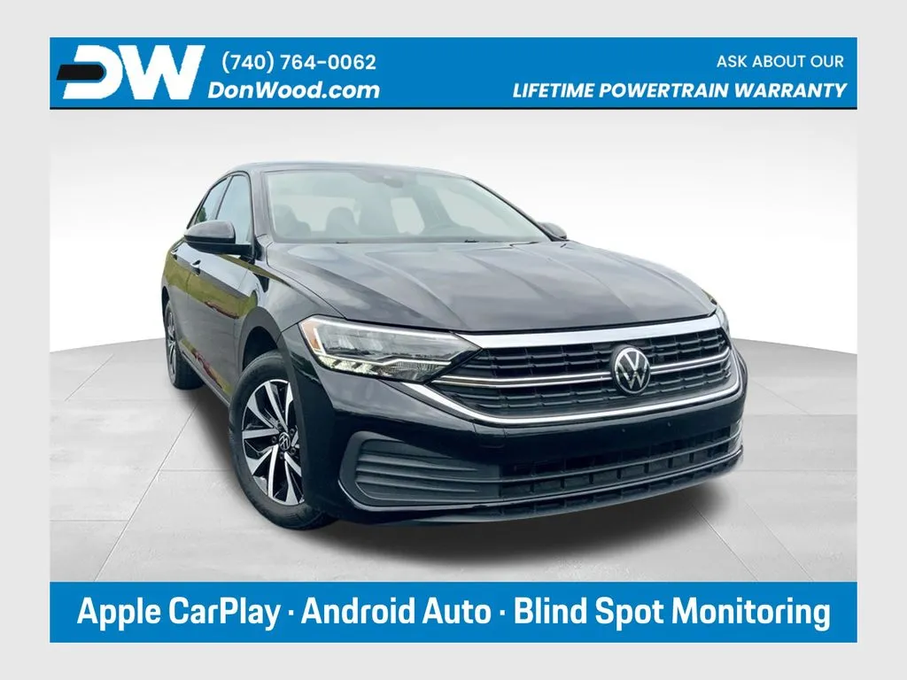 Black 2024 Volkswagen Jetta 1.5T S for sale in Athens, OH