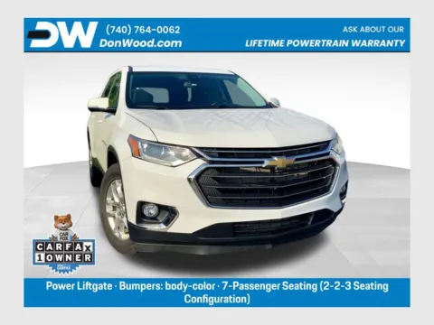 White 2020 Chevrolet Traverse LT for sale in Athens, OH