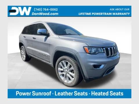 Silver 2017 Jeep Grand Cherokee Limited for sale in Athens, OH
