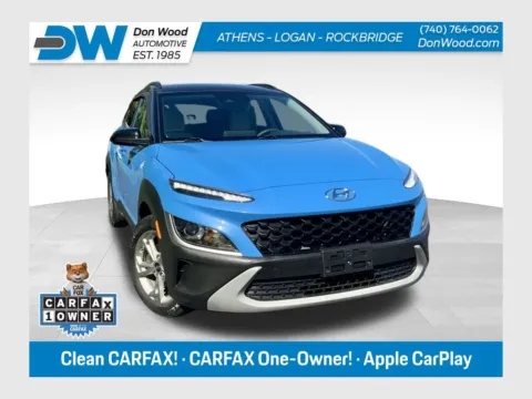 Black 2022 Hyundai Kona SEL for sale in Athens, OH