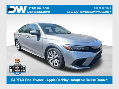 Silver 2024 Honda Civic LX for sale in Athens, OH