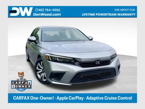 Silver 2024 Honda Civic LX for sale in Athens, OH