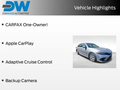 Photos of 2024 Honda Civic LX for sale in Athens, OH at Don Wood Ford Lincoln