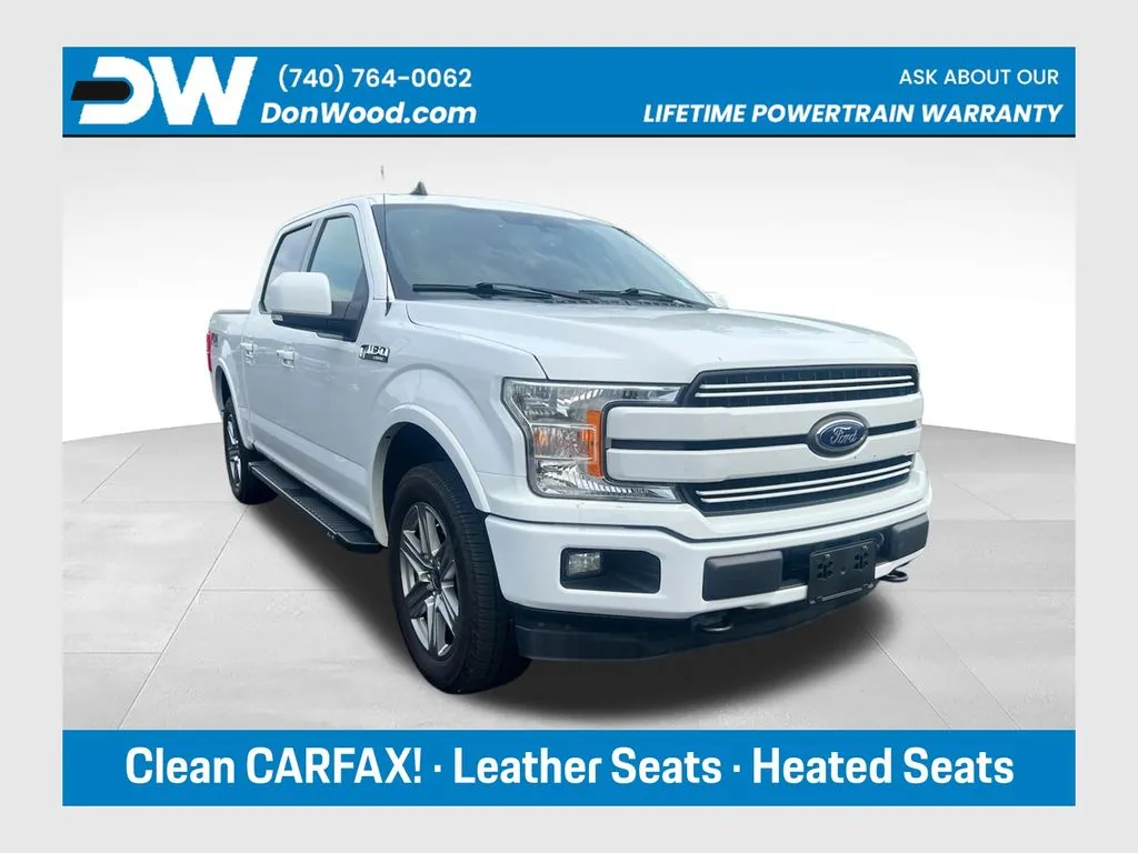 White 2019 Ford F-150 Lariat for sale in Athens, OH