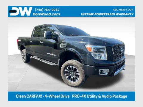 Black 2017 Nissan Titan XD PRO-4X for sale in Athens, OH