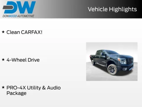 Photos of 2017 Nissan Titan XD PRO-4X for sale in Athens, OH at Don Wood Ford Lincoln