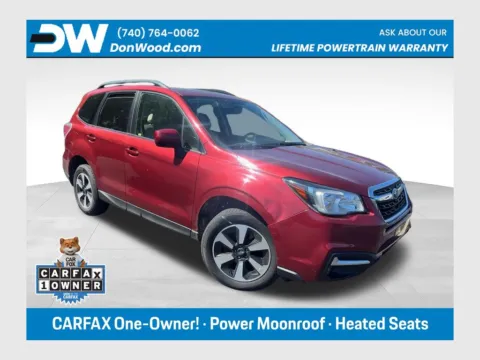 Red 2017 Subaru Forester 2.5i Premium for sale in Athens, OH