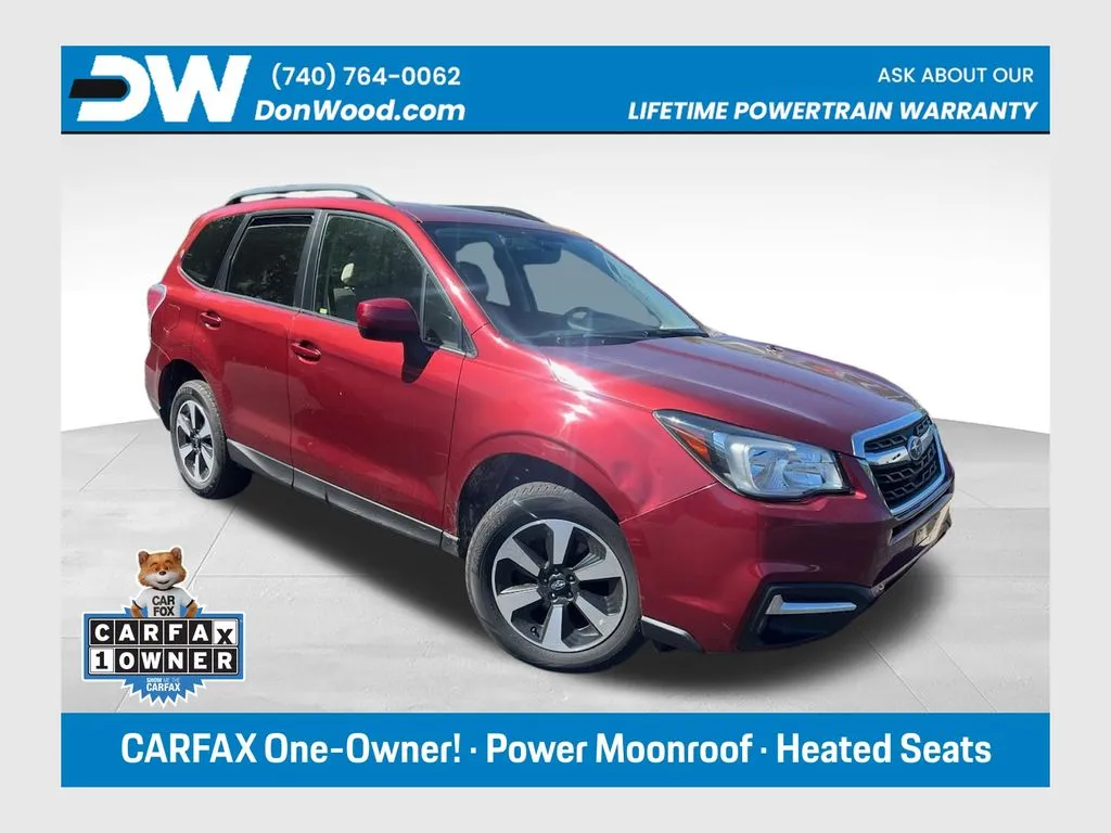 Red 2017 Subaru Forester 2.5i Premium for sale in Athens, OH