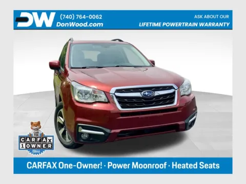 Red 2017 Subaru Forester 2.5i Premium for sale in Athens, OH