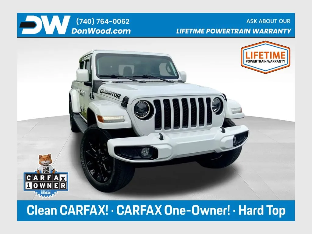 White 2023 Jeep Gladiator Overland for sale in Athens, OH