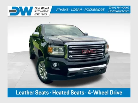 Black 2015 GMC Canyon SLT for sale in Athens, OH
