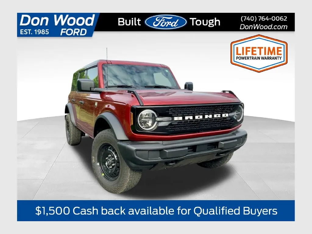 Red 2026 Ford Bronco Big Bend for sale in Athens, OH