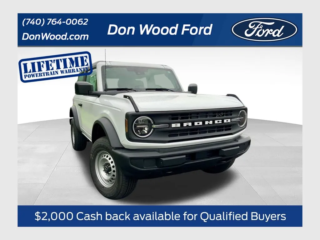 White 2026 Ford Bronco for sale in Athens, OH