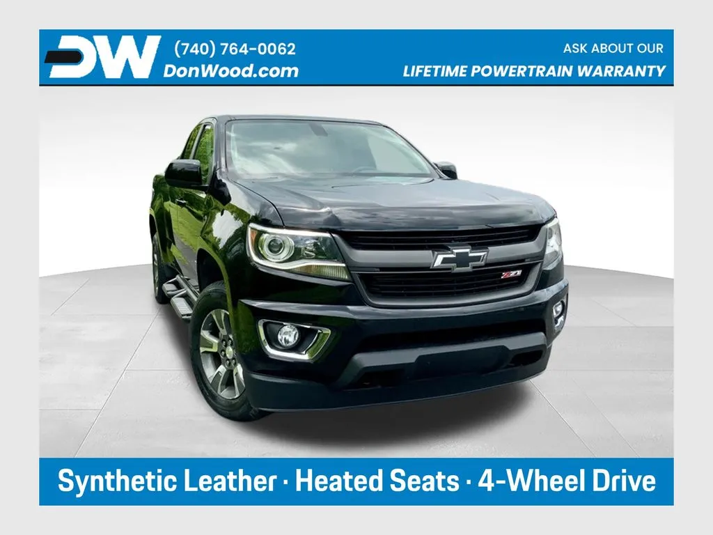 Black 2016 Chevrolet Colorado Z71 for sale in Athens, OH