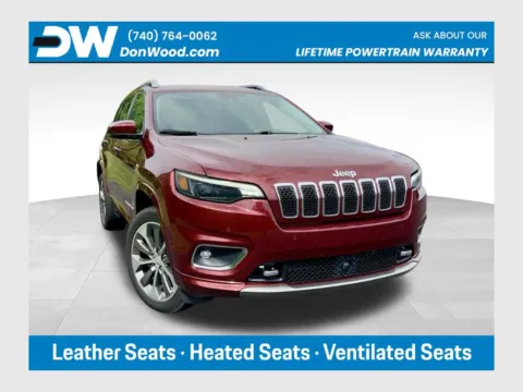 Red 2019 Jeep Cherokee Overland for sale in Athens, OH
