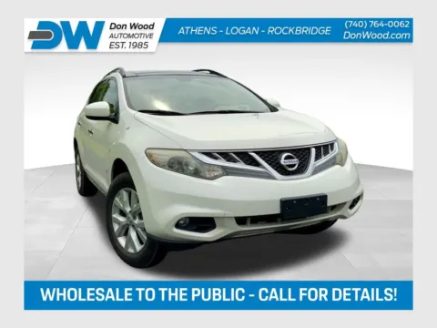 White 2014 Nissan Murano SL for sale in Athens, OH