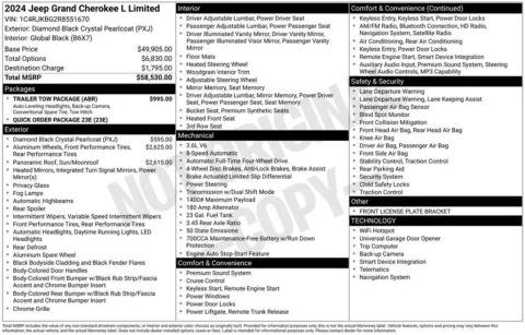 More photos of 2024 Jeep Grand Cherokee L Limited at Don Wood Ford Lincoln, OH