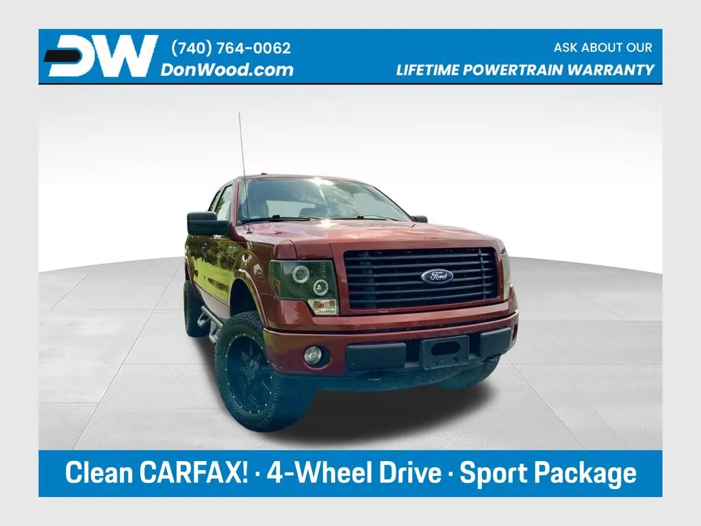 Orange 2014 Ford F-150 STX for sale in Athens, OH