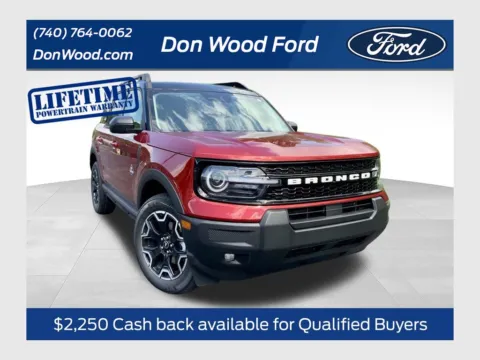 Red 2026 Ford Bronco Sport Outer Banks for sale in Athens, OH