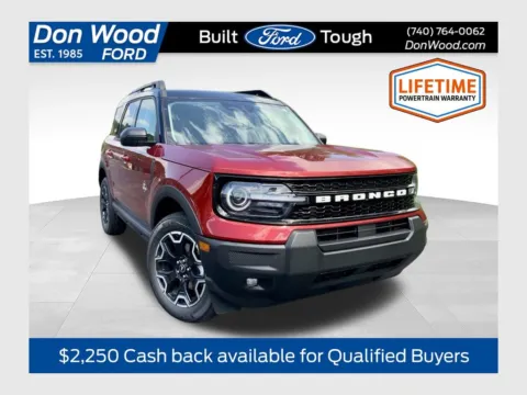 Red 2026 Ford Bronco Sport Outer Banks for sale in Athens, OH