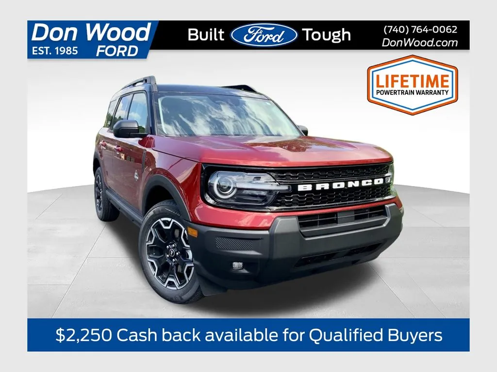 Red 2026 Ford Bronco Sport Outer Banks for sale in Athens, OH