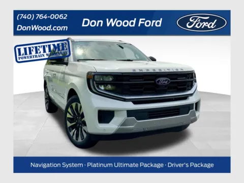 White 2025 Ford Expedition Platinum for sale in Athens, OH