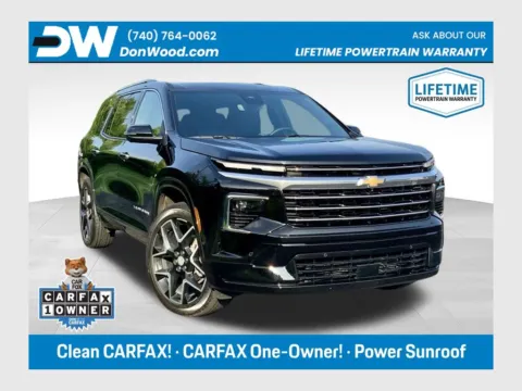 Black 2026 Chevrolet Traverse High Country for sale in Athens, OH