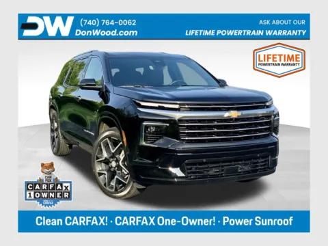 Black 2026 Chevrolet Traverse High Country for sale in Athens, OH