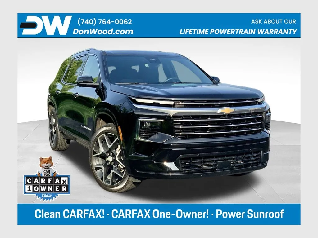 Black 2026 Chevrolet Traverse High Country for sale in Athens, OH