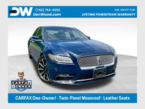 Blue 2017 Lincoln Continental Reserve for sale in Athens, OH