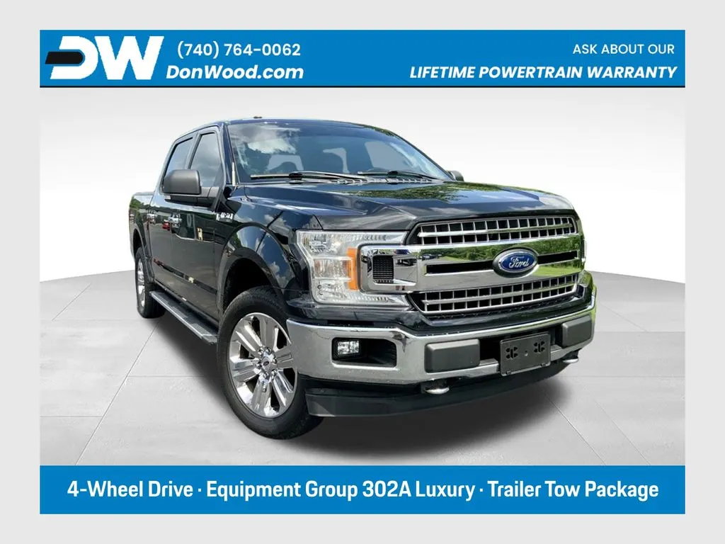 Black 2018 Ford F-150 XLT for sale in Athens, OH
