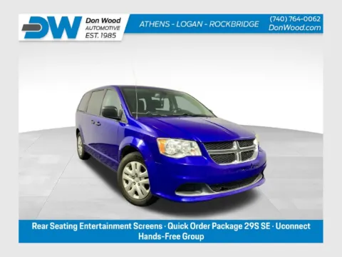Blue 2019 Dodge Grand Caravan SE for sale in Athens, OH