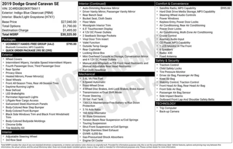 More photos of 2019 Dodge Grand Caravan SE at Don Wood Ford Lincoln, OH