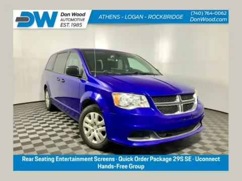 Blue 2019 Dodge Grand Caravan SE for sale in Athens, OH