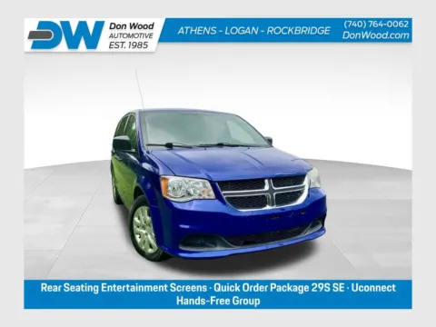 Blue 2019 Dodge Grand Caravan SE for sale in Athens, OH
