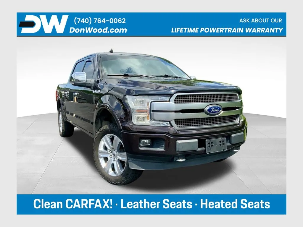 Red 2019 Ford F-150 Platinum for sale in Athens, OH