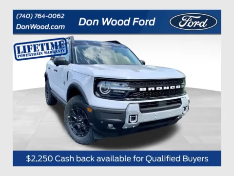 White 2026 Ford Bronco Sport Outer Banks for sale in Athens, OH