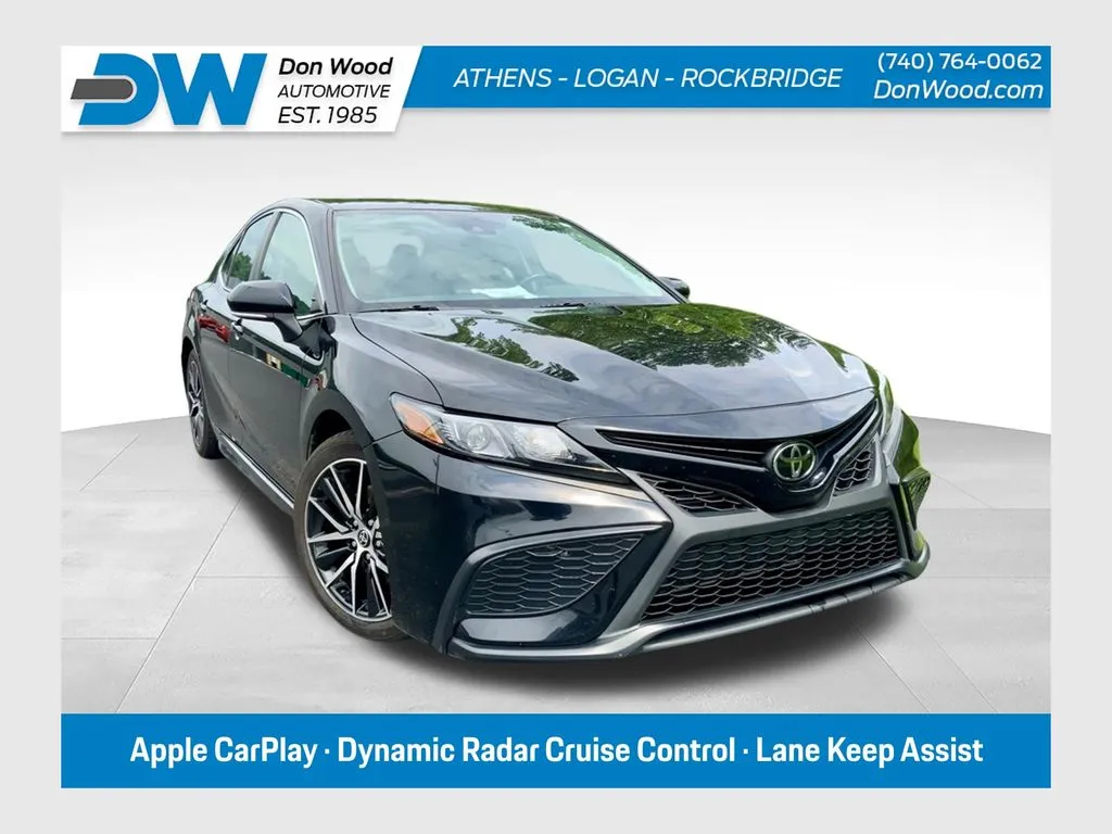 Black 2024 Toyota Camry SE for sale in Athens, OH