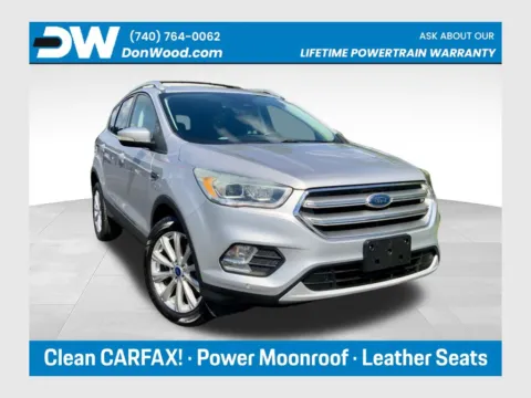 Silver 2017 Ford Escape Titanium for sale in Athens, OH
