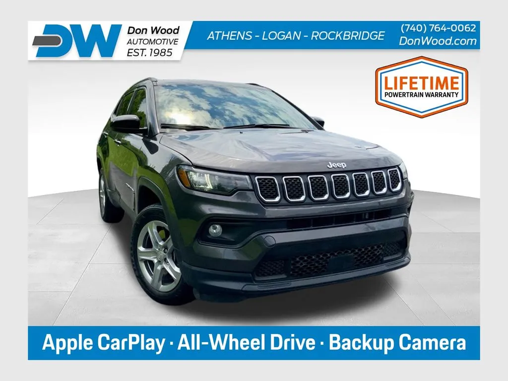 Gray 2024 Jeep Compass Latitude for sale in Athens, OH
