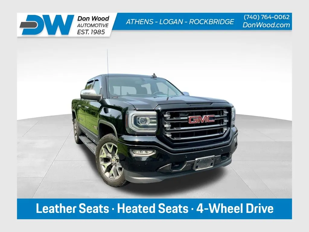 Black 2016 GMC Sierra 1500 SLT for sale in Athens, OH