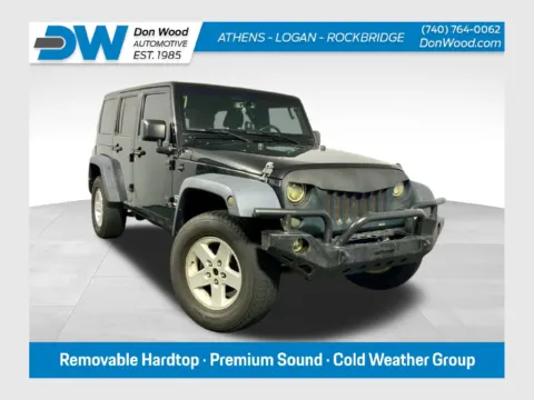 Black 2017 Jeep Wrangler Unlimited Sport for sale in Athens, OH