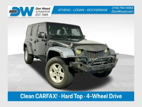 Black 2017 Jeep Wrangler Unlimited Sport for sale in Athens, OH